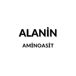 Alanin molekül yapısı