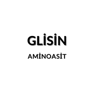 Glisin molekül yapısı