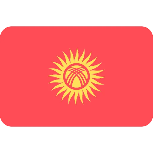 Kırgızistan bayrağı