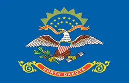 North Dakota bayrağı