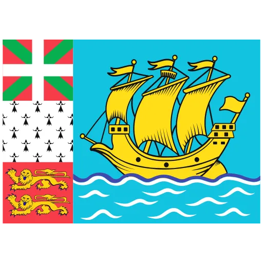 Saint Pierre ve Miquelon bayrağı