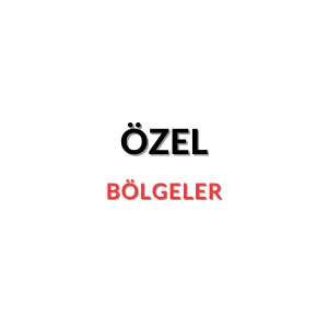 Özel Bölgeler Haritası
