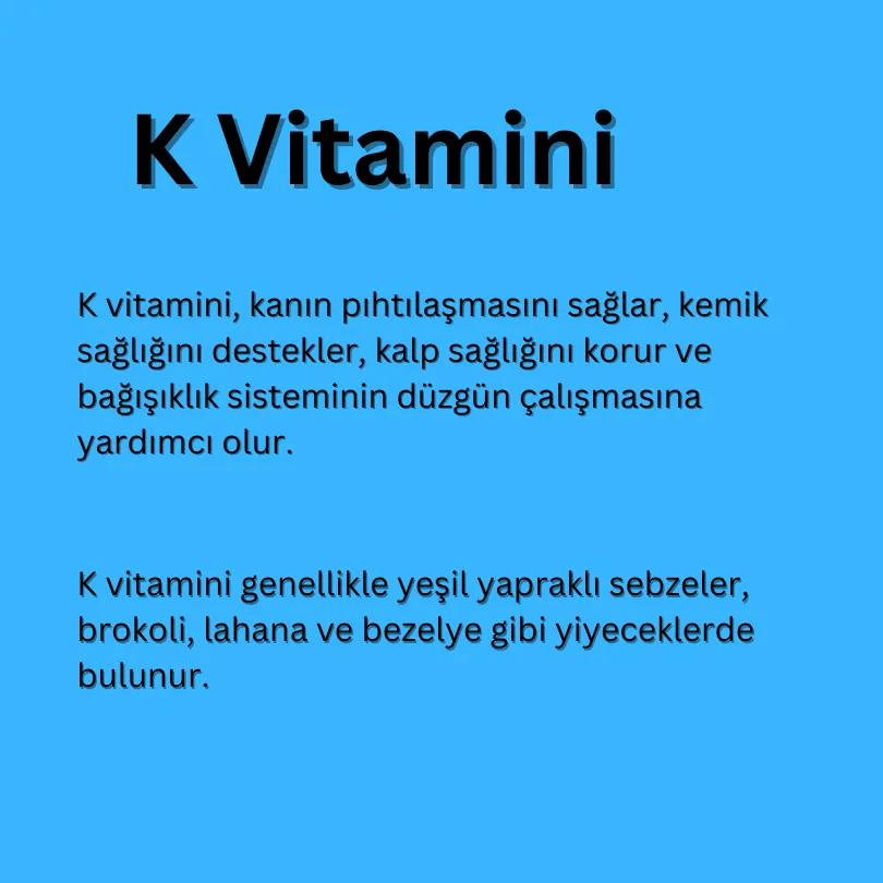 K Vitamini görseli